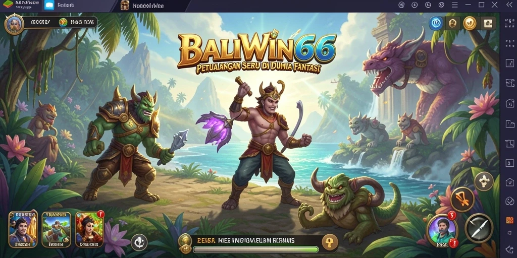 Tampilan menarik dari gameplay petualangan BALIWIN66 yang penuh tantangan.