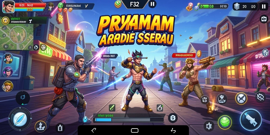 Gameplay F32 yang seru dengan grafik menawan.