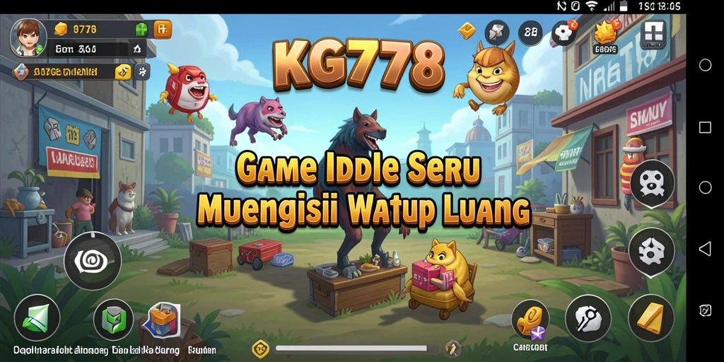 Tampilan permainan KG778 dengan gameplay Idle yang menarik.