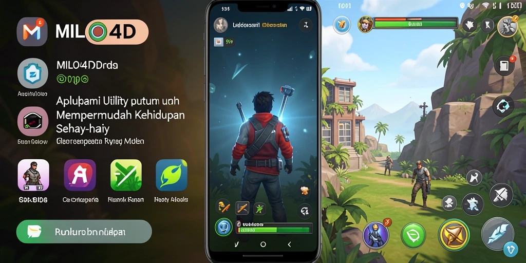 Tampilan antarmuka MILO4D yang intuitif untuk kebutuhan sehari-hari.