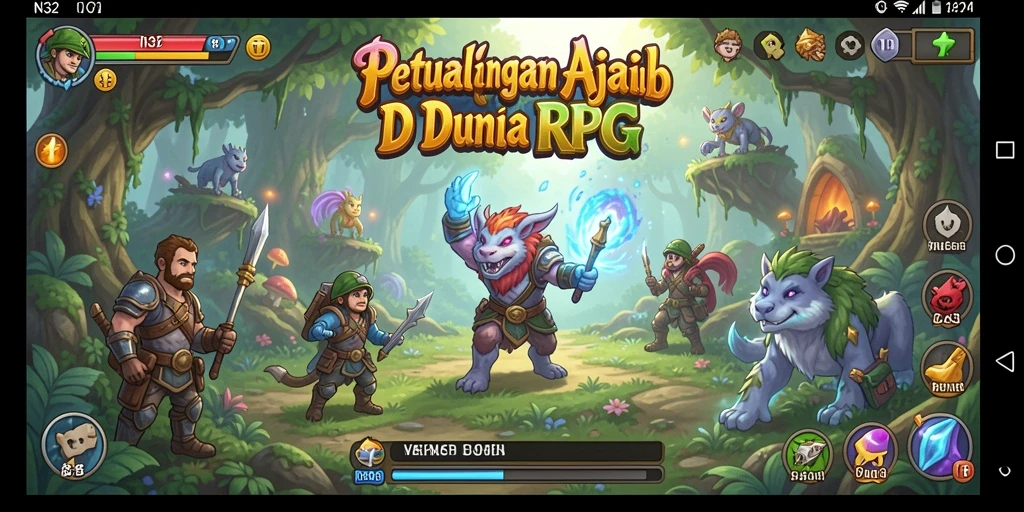 Tampilan seru dari gameplay N32 yang memikat.