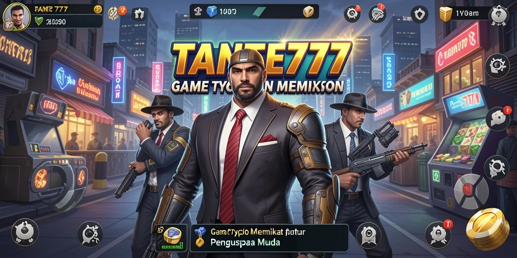 Gameplay TANTE777 yang menarik dan penuh strategi bisnis.